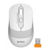 Мышь A4Tech Fstyler FG10S белый/серый оптическая (2000dpi) silent беспроводная USB для ноутбука (4but) Мышь A4Tech Fstyler FG10S белый/серый оптическая (2000dpi) silent беспроводная USB для ноутбука (4but)